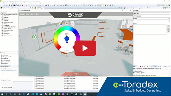 Create Rich UIs with Crank Storyboard on NXP i.MX 8