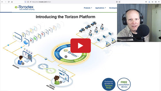 Hello World - Using the Torizon Embedded Linux Distribution