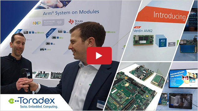 Toradex Booth Walk-through - Embedded World 2023